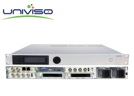 Durable Analog Cable TV Modulator MPEG2 H.264 HVC SD Encoder IPTV / OTT / Cable TV