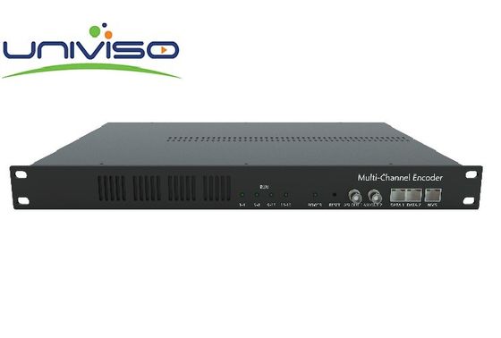 HD / SD 16 चैनल हेड एंड प्रोसेसर H.264 H.265 HEVC एनकोडर IPTV OTT हार्डवेयर एनकोडिंग
