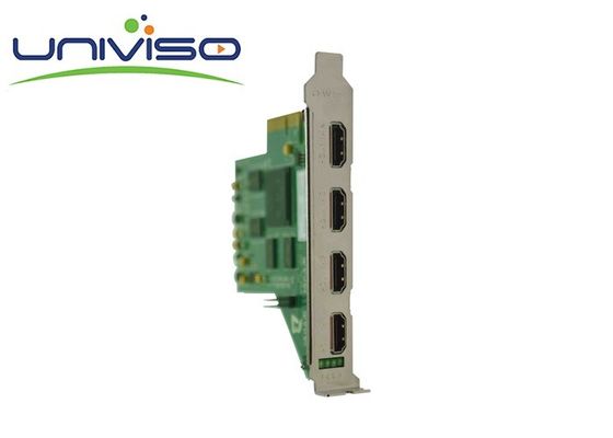 4 चैनल वीडियो कैद कार्ड हल्के वजन इनपुट / आउटपुट उच्च HDMI कनेक्टिविटी